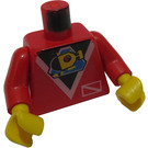 LEGO Röd Diver Kropp (973)