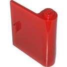 LEGO Red Door 1 x 3 x 3 Right with Solid Hinge (3190)