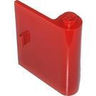 LEGO rouge Porte 1 x 3 x 3 Droite avec charnière solide (3190 / 3192)