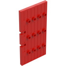 LEGO Red Door 1 x 5 x 8.5 Stockade (87601)