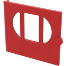 LEGO rouge Porte 1 x 6 x 5 Fabuland avec 3 Windows