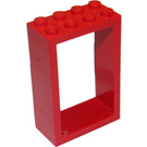 LEGO Rosso Porta Telaio 2 x 4 x 5 (4130)