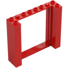 LEGO Rosso Porta Telaio 2 x 8 x 6 (80400)