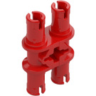 LEGO Red Double Pin with Perpendicular Axlehole (32138 / 65098)