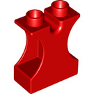 LEGO Red Duplo 1 x 2 x 2 Pylon (6624 / 42234)