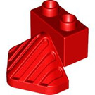 LEGO rouge Duplo Cow-catcher (4550)