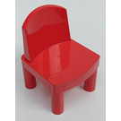 LEGO rot Duplo Figure Chair (31313)