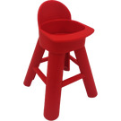 LEGO rot Duplo High Chair (31314)