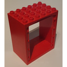LEGO rouge Duplo House Boîte 4 x 6 x 6 (44526)