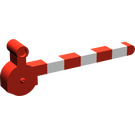 LEGO rouge Duplo Train Crossing Gate