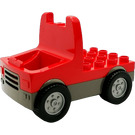 LEGO Red Duplo Truck with flatbed