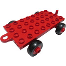 LEGO Rood Duplo Voertuig Basis