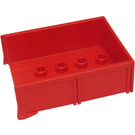 LEGO rouge Duplo Wagon Dump Corps (4821)