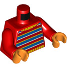 LEGO Rood Ernie of Sesame Street Minifig Torso (973 / 76382)