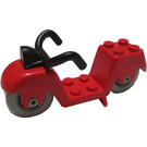 LEGO Rood Fabuland Motorfiets