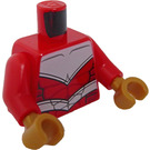 LEGO Rot Falcon mit Rot Anzug und Flügel Minifigur Torso (973 / 76382)