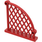 LEGO Red Fence with Bow 1 x 6 x 6 (48298)