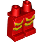 LEGO Rood Fireworks Man Minifigure Heupen en benen (3815 / 67517)