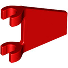 LEGO Rood Vlag 2 x 2 Angled zonder uitlopende rand (44676)
