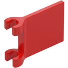 LEGO Red Flag 2 x 2 with Flared Edge (80326)