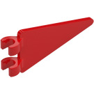 LEGO Red Flag 2 x 4 Triangular  (5555)