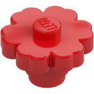 LEGO Röd Blomma 2 x 2 med Solid knopp (98262)