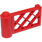 LEGO rouge Gate 1 x 4 x 2 (3186)