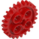 LEGO Red Gear with 24 Teeth (3648 / 24505)