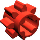 LEGO Red Gear with 8 Teeth Type 1 (3647)