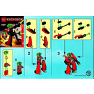 LEGO Red Good Guy Set 5967 Instructions