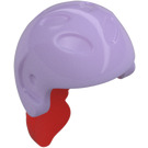 LEGO Red Hair with Lavender Helmet (30926)