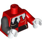 LEGO rouge Harley Quinn Torse (973 / 76382)