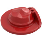 LEGO Rosso Cappello con Largo Piatto Brim con Lato Turned Su (30167)