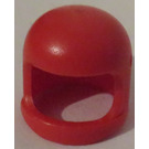 LEGO Rosso Casco con Spesso Chinstrap