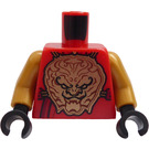 LEGO Rood Hero Kai Torso (973)
