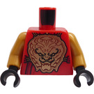 LEGO Red Hero Kai Torso (973 / 76382)