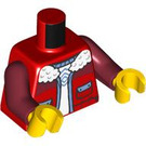 LEGO rouge Hiker avec Sac à dos Minifig Torse (973 / 76382)
