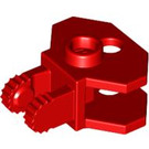 LEGO Red Hinge 1 x 2 Locking with Towball Socket (30396 / 51482)