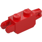 LEGO Red Hinge Brick 1 x 2 Vertical Locking Double (30386 / 39893)