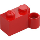 LEGO Rosso Cerniera Mattoncino 1 x 4 Base (3831)