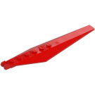 LEGO Red Hinge Plate 1 x 12 with Angled Sides and Tapered Ends (53031 / 57906)