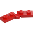 LEGO Červená Závěs Deska 1 x 4 (1927 / 19954)