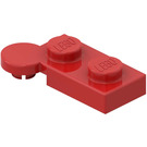 LEGO Red Hinge Plate 1 x 4 Top (2430)