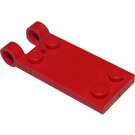 LEGO Rood Scharnier Plaat 2 x 4 Poten (3149)