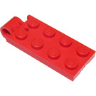 LEGO Rød Hængsel Plade Top (73098)