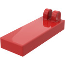 LEGO Red Hinge Tile 1 x 2 with 2 Stubs (4531)