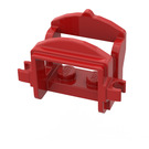 LEGO Red Horse Saddle with Two Clips (4491 / 18306)