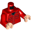 LEGO rot Howard Wolowitz Minifig Torso (973 / 76382)