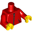 LEGO Red Imp Minifig Torso (973 / 88585)