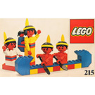 LEGO rouge Indians 215-1